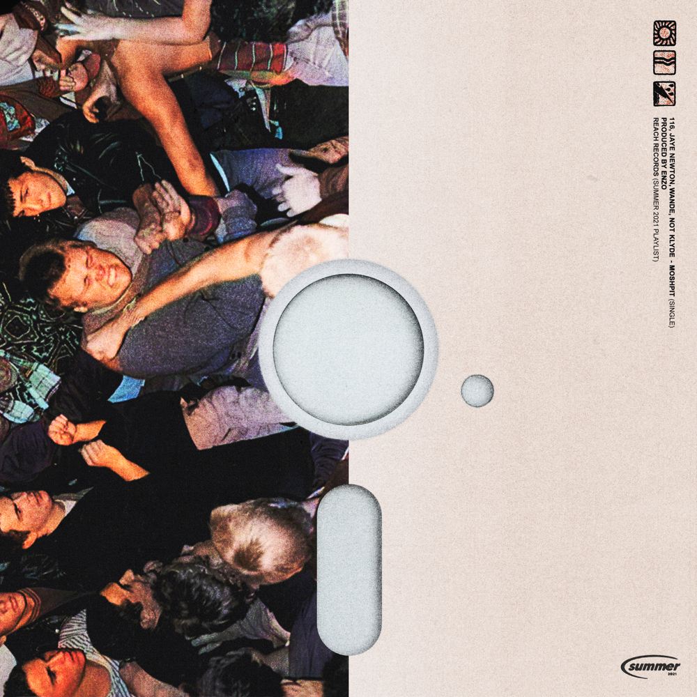 Album cover art for "Moshpit" by 116 & Not Klyde & Anike
