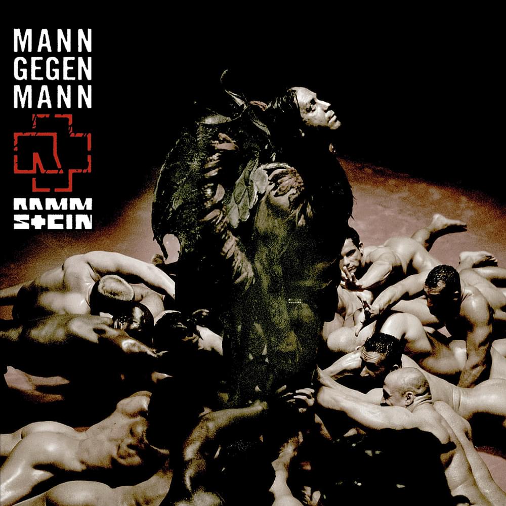 Album cover art for "Mann gegen Mann" by Rammstein