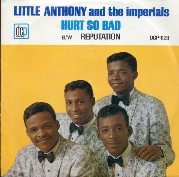 Album cover art for "Hurt So Bad" by Little Anthony & The Imperials