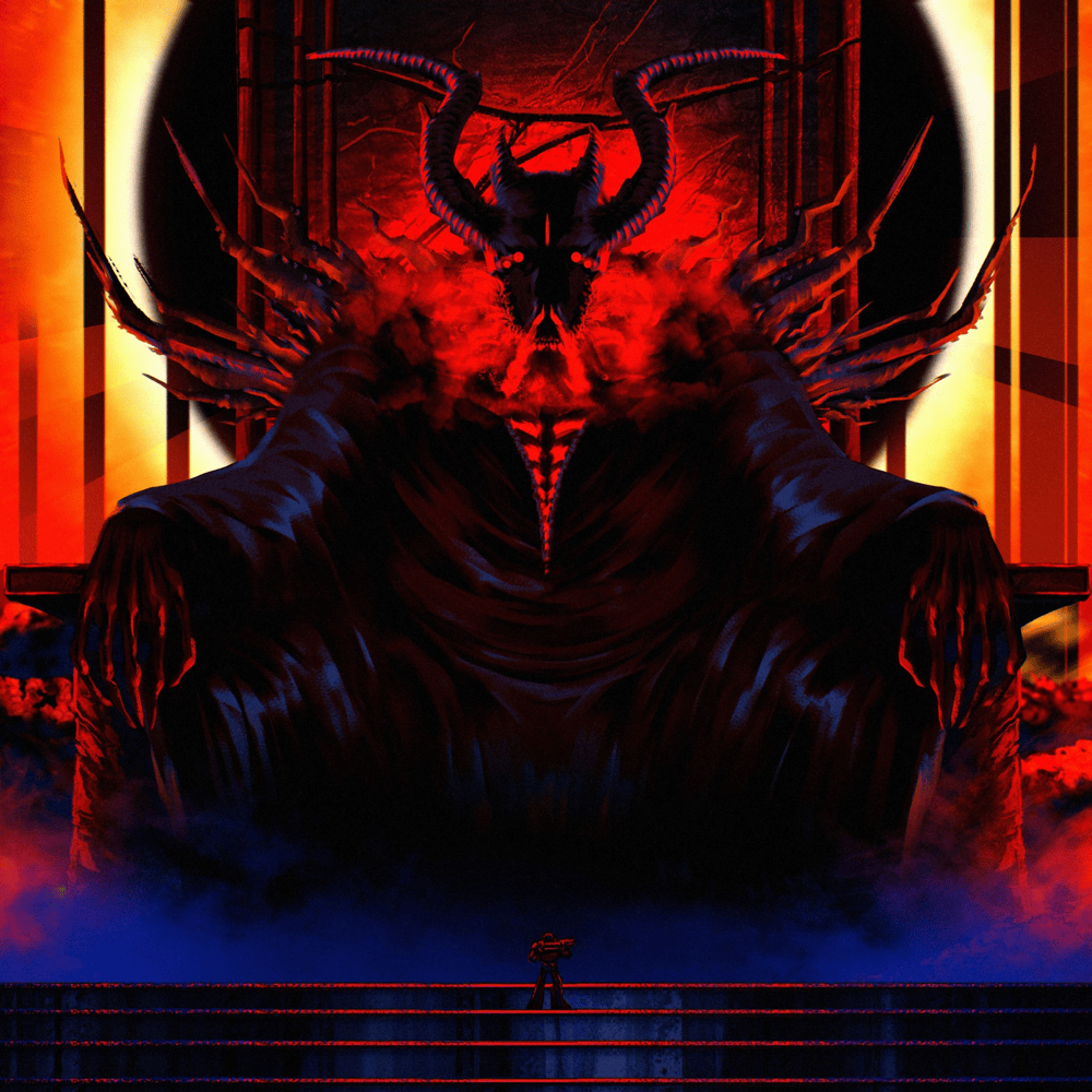 Album cover art for "Blood for the Blood God" by Jonathan Young