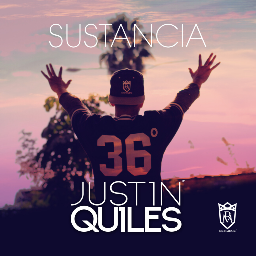 Album cover art for "Sustancia" by Justin Quiles