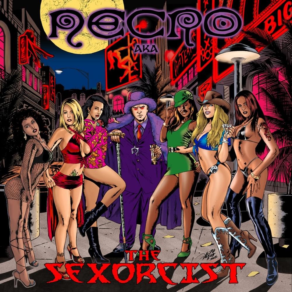 Album cover art for "Brittany Andrews" by Necro & Brittany Andrews