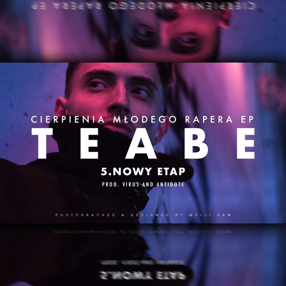 Album cover art for "Nowy etap" by Teabe