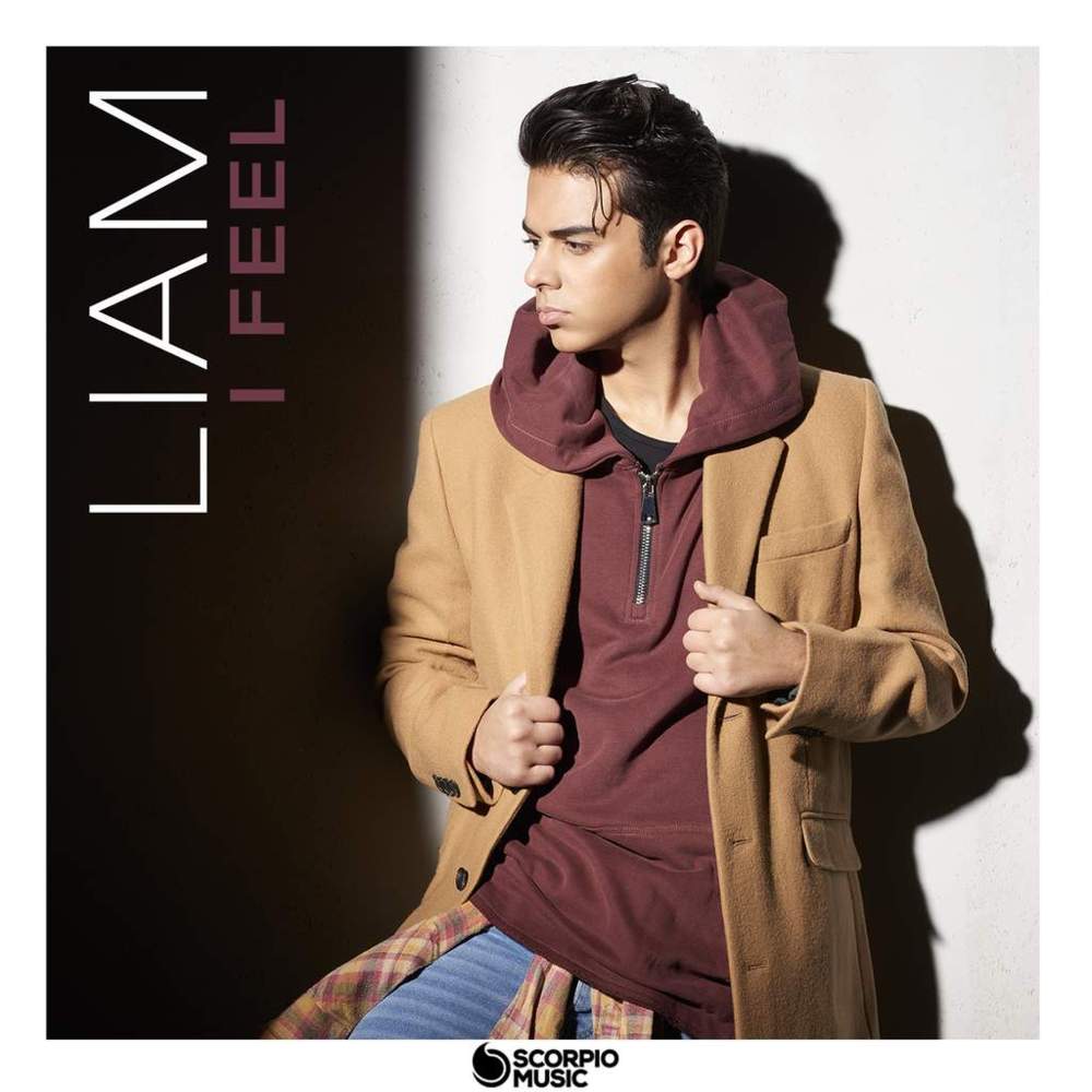 Album cover art for "I Feel" by Liam