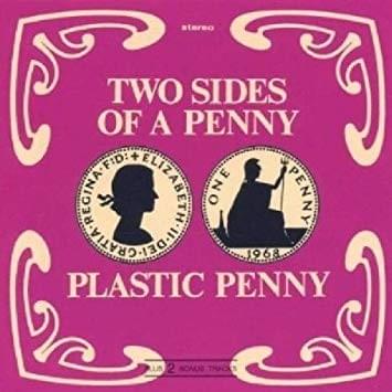 Album cover art for "Strawberry Fields Forever" by Plastic Penny