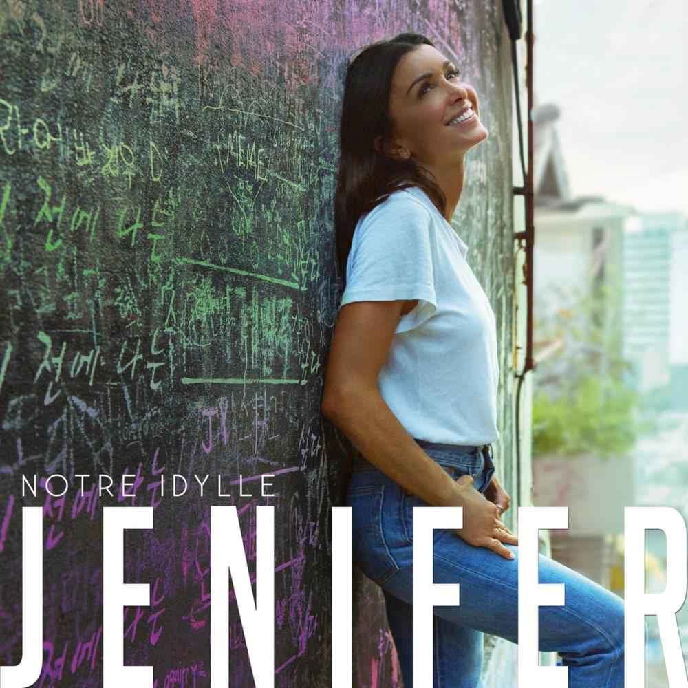 Album cover art for "Notre idylle" by Jenifer