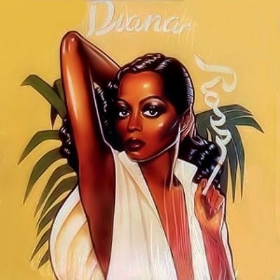 Album cover art for "What You Gave Me" by Diana Ross