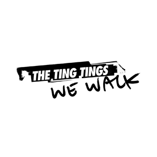Album cover art for "We Walk" by The Ting Tings