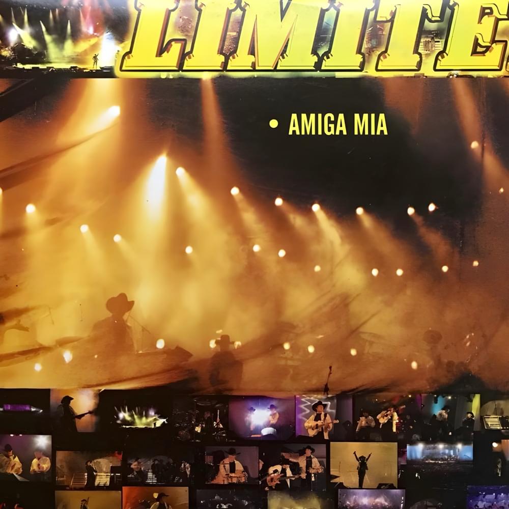 Album cover art for "Amiga Mía" by Grupo Límite