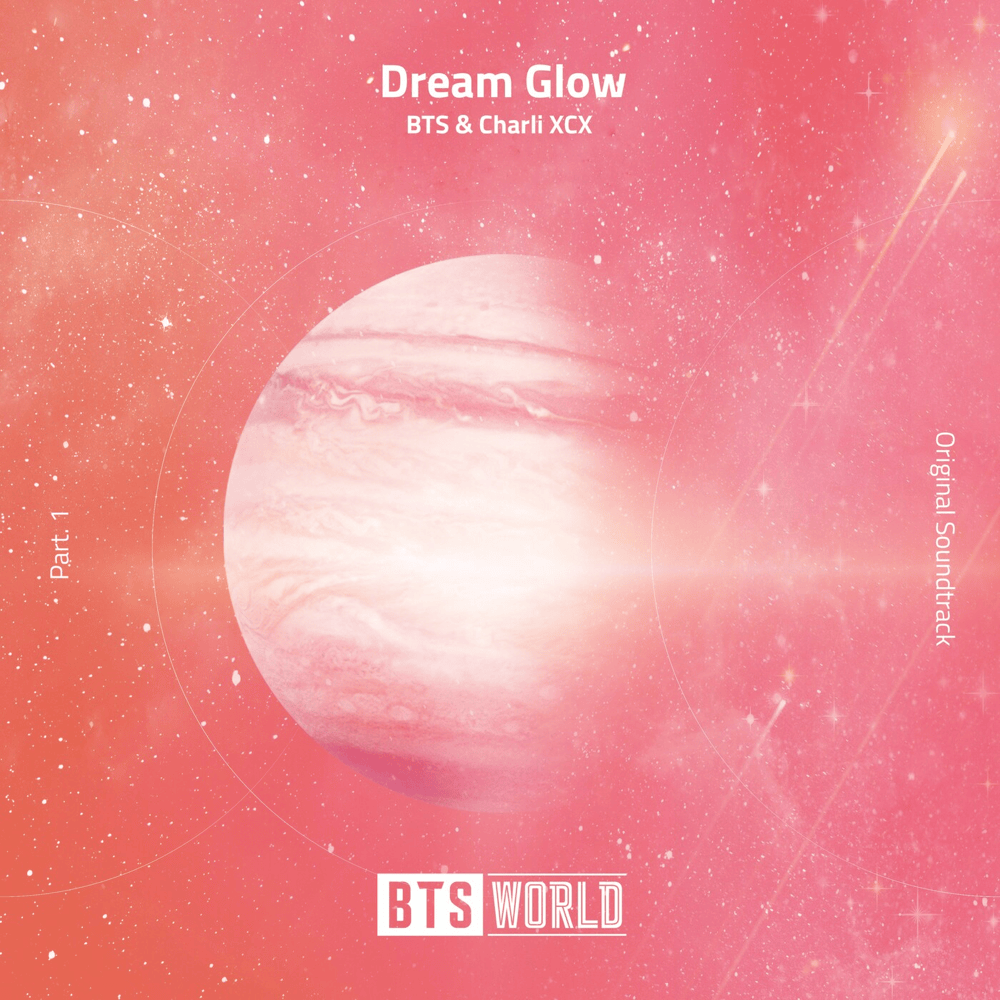 Album cover art for "Dream Glow" by BTS