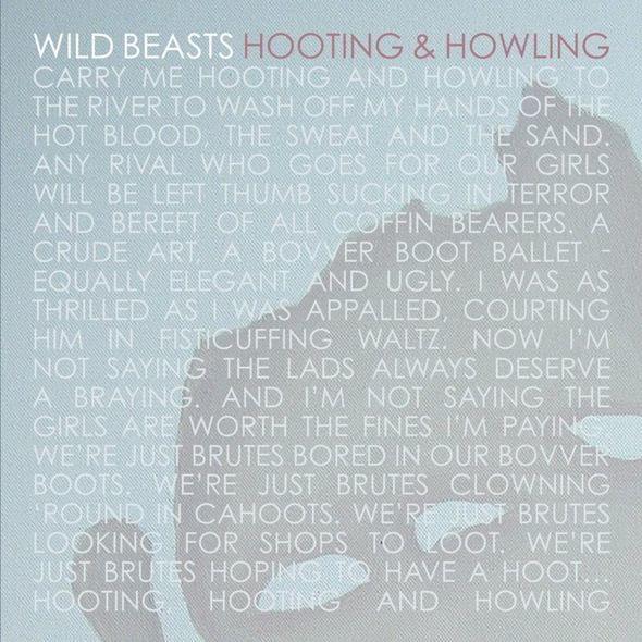 Album cover art for "Hooting & Howling" by Wild Beasts