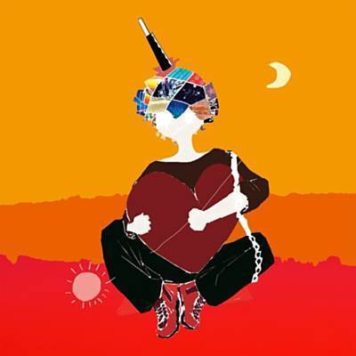 Album cover art for "夕暮れに映して (Yugure Ni Utsushite)" by 秋山黄色 (Kiro Akiyama)