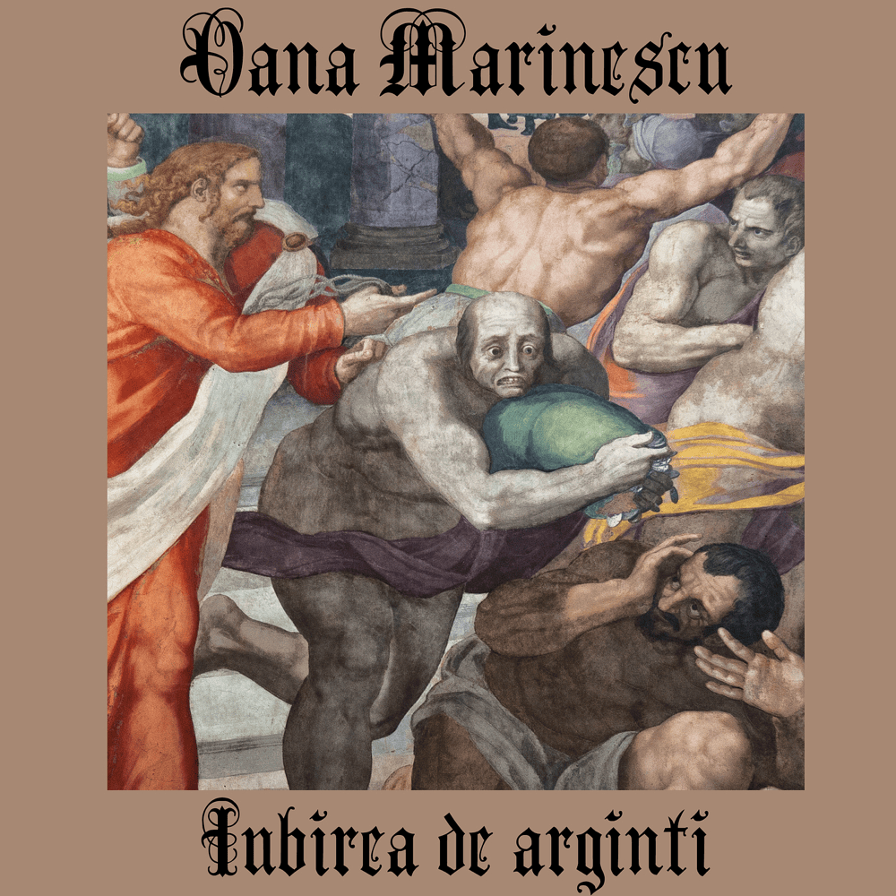 Album cover art for "Iubirea de arginți" by Oana Marinescu
