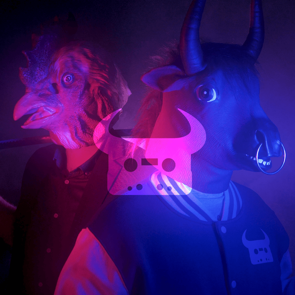 Album cover art for "Hotline Miami" by Dan Bull & TryHardNinja & Sparkles*