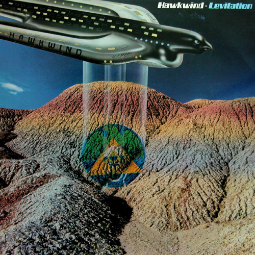 Album cover art for "Levitation" by Hawkwind