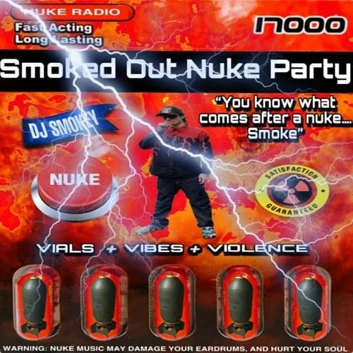 Album cover art for "Nukeparty" by DJ Smokey
