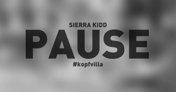 Album cover art for "Pause" by Sierra Kidd