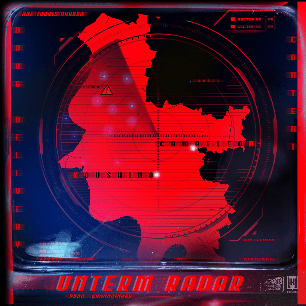 Album cover art for "Unterm Radar" by Koushino