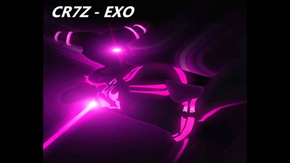 Album cover art for "Exo" by Cr7z