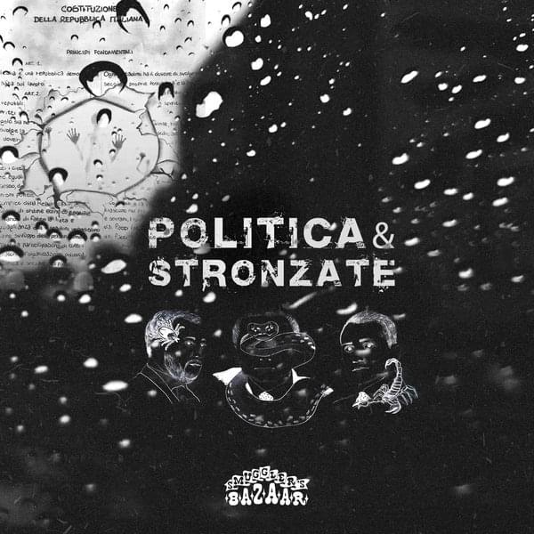 Album cover art for "Politica & stronzate" by Chicoria