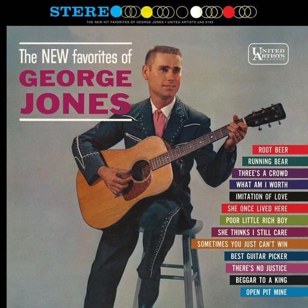 Album cover art for "Best Guitar Picker" by George Jones