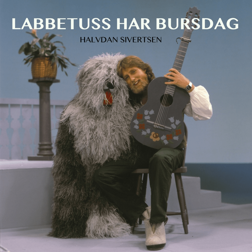 Album cover art for "Labbetus har bursdag" by Halvdan Sivertsen