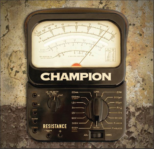 Album cover art for "Backing Off" by Champion (DJ)