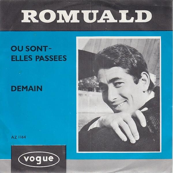 Album cover art for "Où sont-elles passées" by Romuald