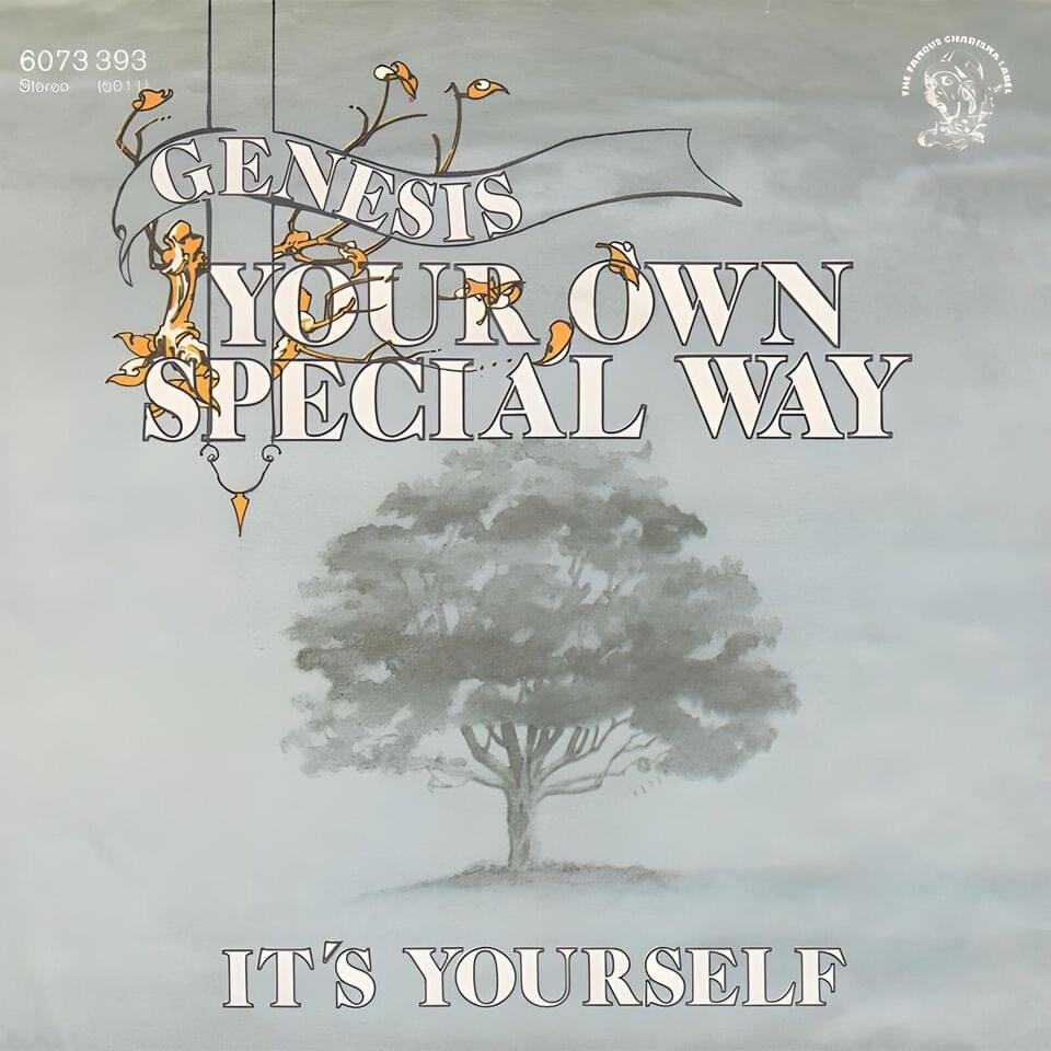 Album cover art for "Your Own Special Way" by Genesis