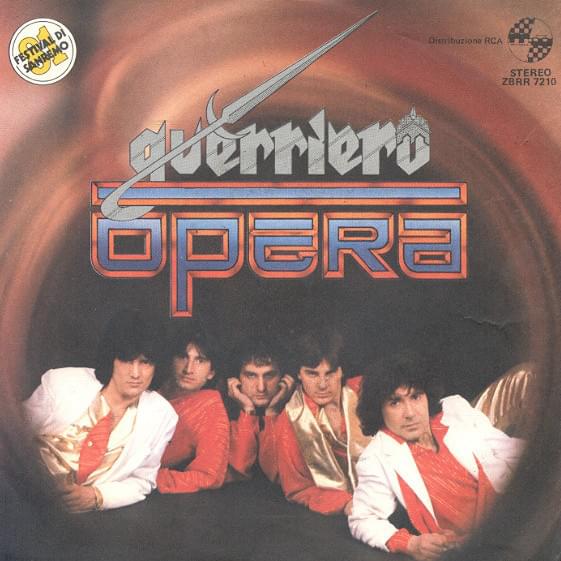 Album cover art for "Guerriero" by Gli Opera
