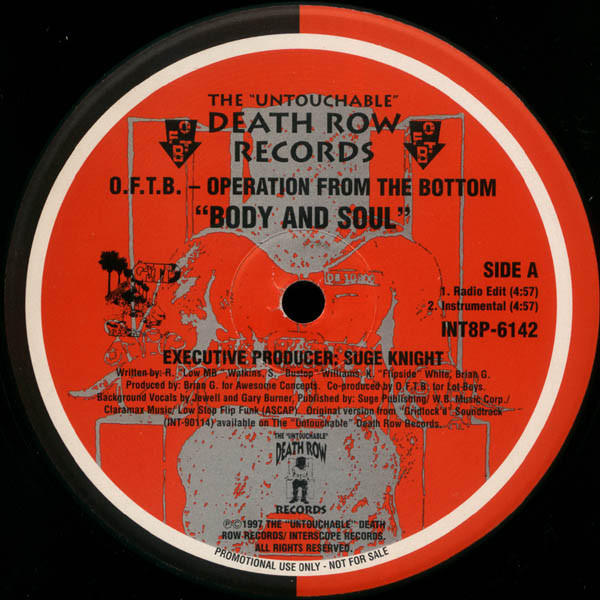 Album cover art for "Body and Soul" by O.F.T.B. & Jewell