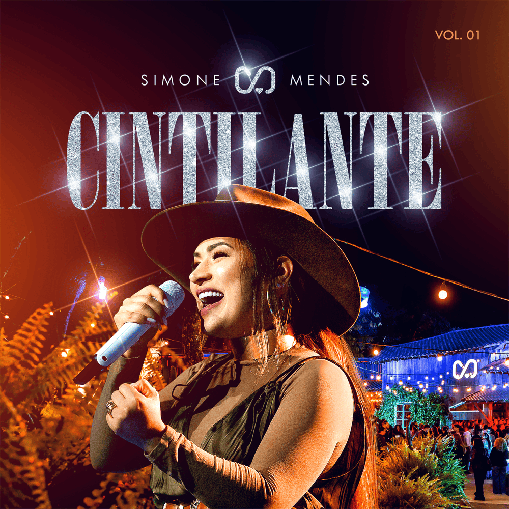 Album cover art for "Me Esquece Por Enquanto (Ao Vivo)" by Simone Mendes