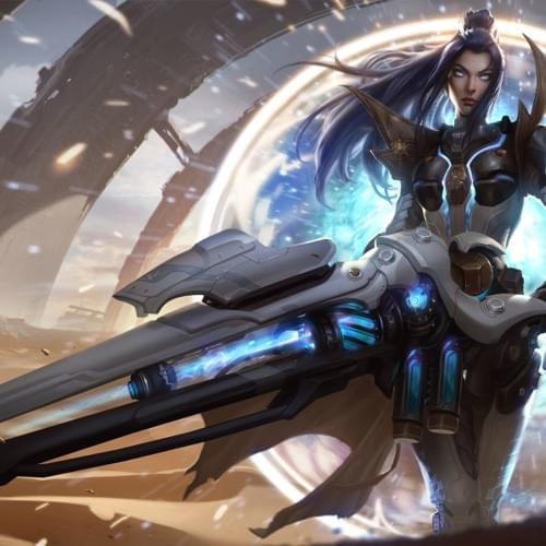 Album cover art for "Pulsefire Caitlyn" by League of Legends