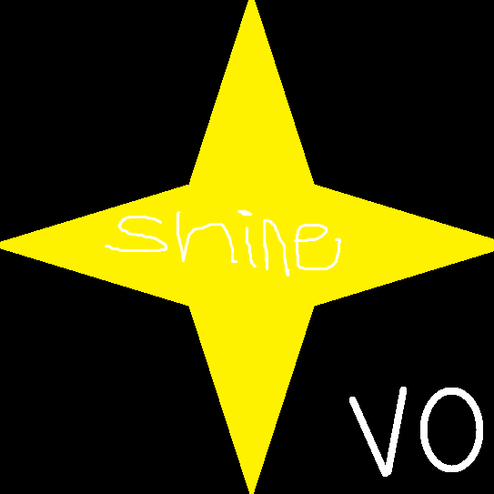 Album cover art for "SHINE" by ghostholding