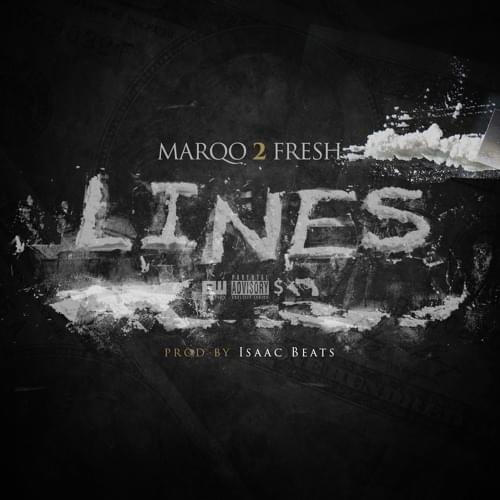 Album cover art for "Lines" by Rockstar Marqo