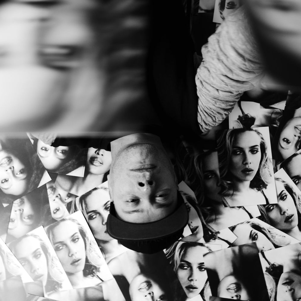 Album cover art for "Visionär" by Trettmann