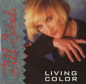 Album cover art for "Living Color" by Jill Sobule