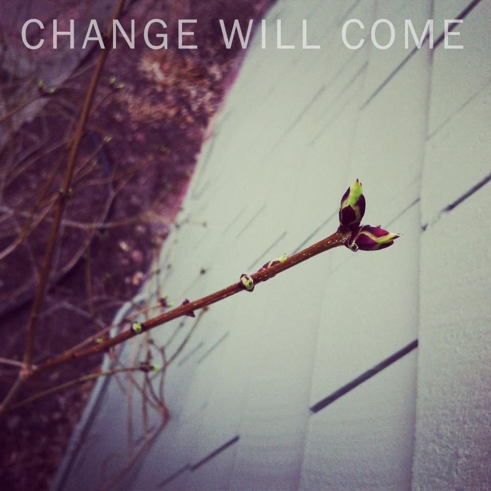 Album cover art for "Change Will Come" by Danielle Ate the Sandwich