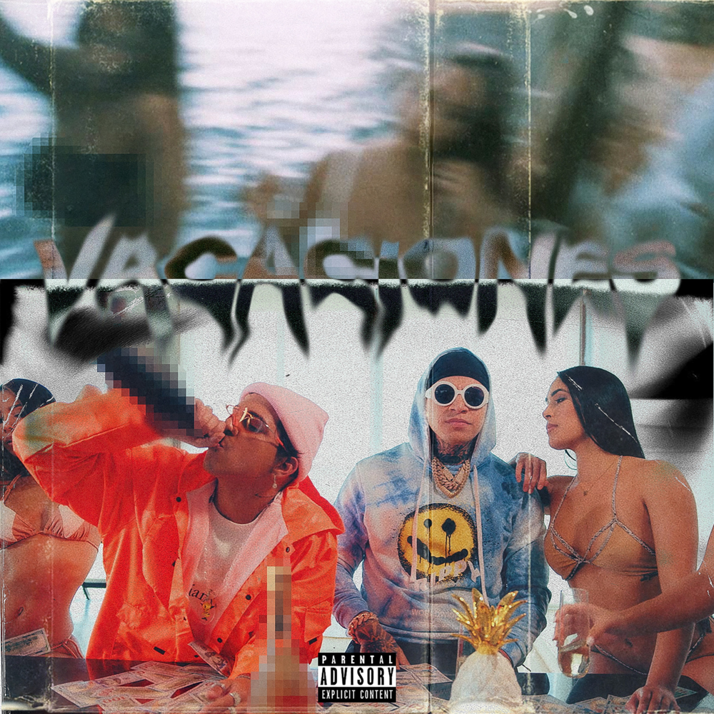 Album cover art for "Vacaciones" by Chris Tamayo