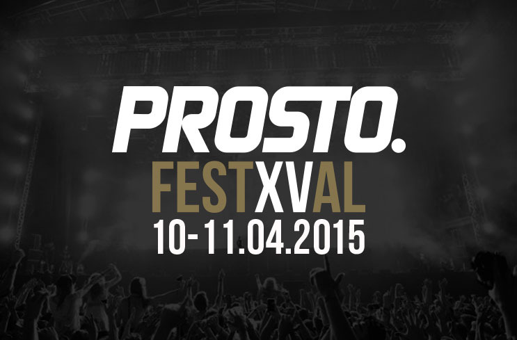 Album cover art for "PROSTO FESTXVAL - relacja" by Rap Genius Polska & Andrzej Klimczyk & Piotr Górski