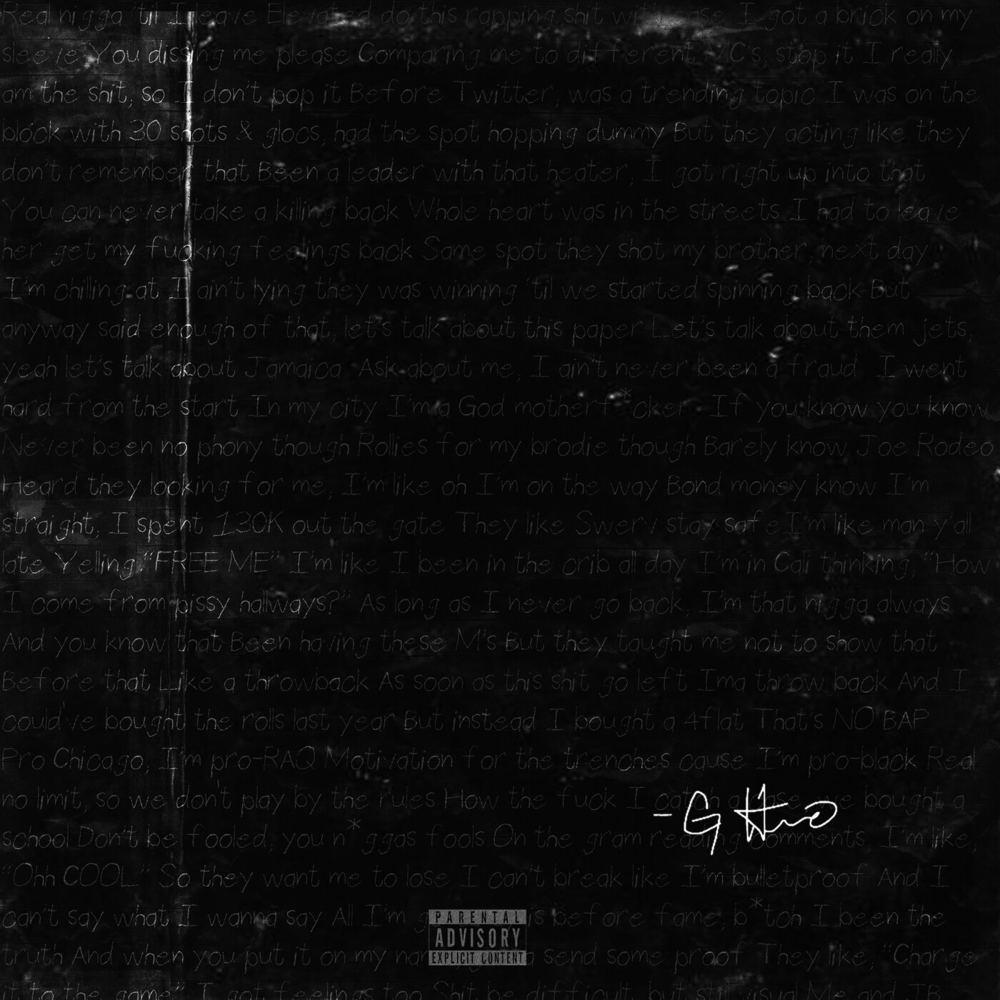Album cover art for "Statement" by G Herbo
