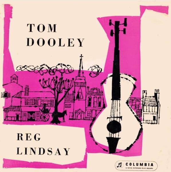 Album cover art for "Tom Dooley" by Reg Lindsay