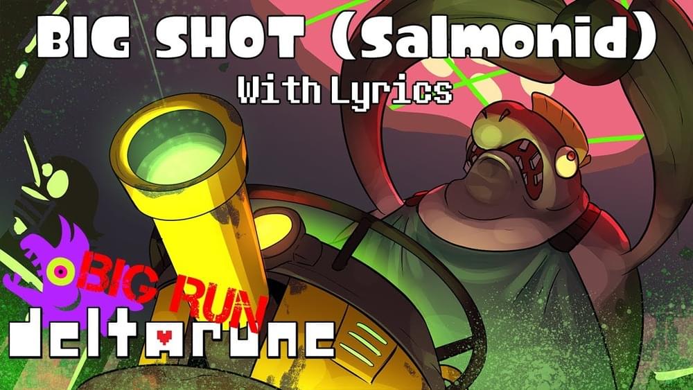 Album cover art for "BIG SHOT (as in, the Boss Salmonid) with LYRICS" by Juno Songs & The Salmonids