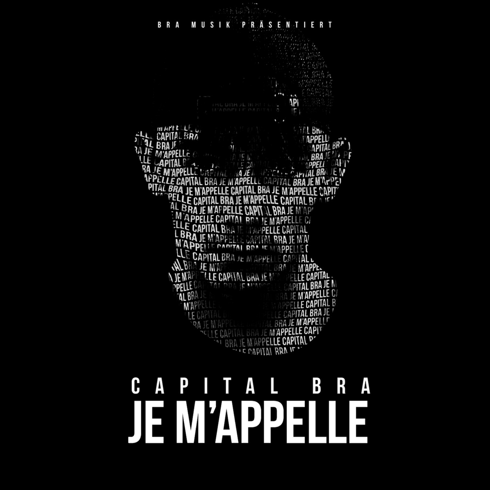 Album cover art for "Capital Bra je m’appelle" by Capital Bra