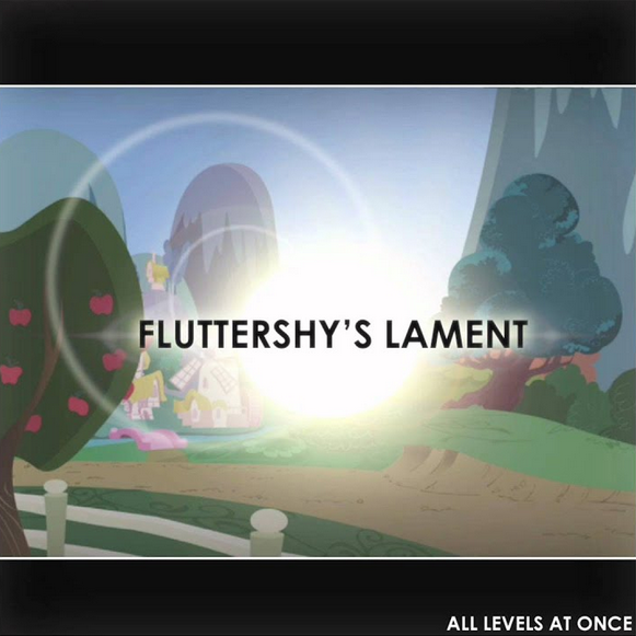 Album cover art for "Fluttershy’s Lament" by All Levels At Once
