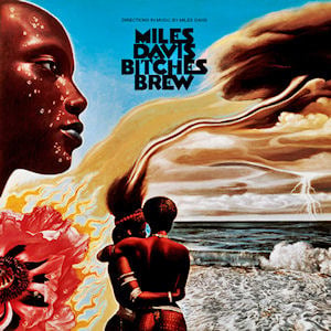 Album cover art for "The Little Blue Frog" by Miles Davis