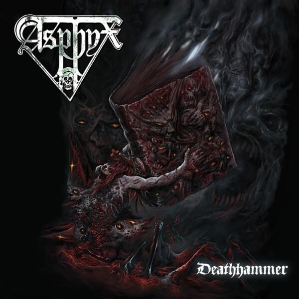 Album cover art for "Deathhammer" by Asphyx