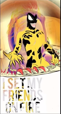 Album cover art for "Teaser" by I Set My Friends On Fire