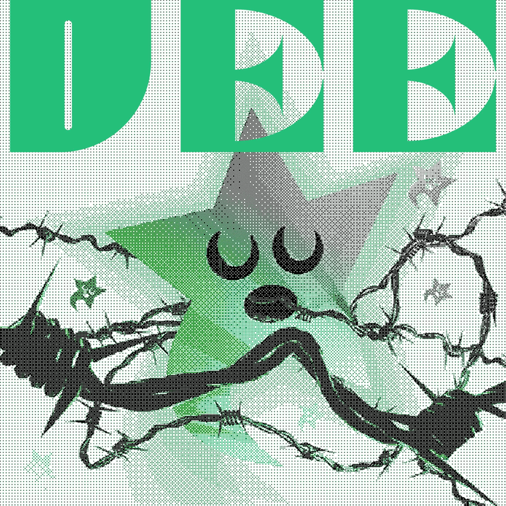 Album cover art for "DEE" by Haiyti