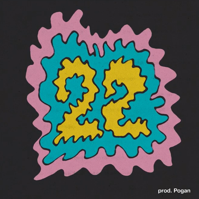 Album cover art for "22" by Miły ATZ